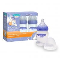 Lansinoh Breastfeeding Bottles for Baby, 5 ounces, 3 count